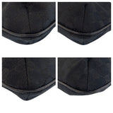 Gucci Shoulder Bag 189749 GG canvas Black black Shoulder Bag pochette Sherry line Women