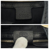 Gucci Shoulder Bag 203503 leather Black GoldMetal Shoulder Bag Tote Bag Guccisima Women