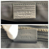 Gucci Shoulder Bag 322080 leather Black SilverMetal Shoulder Bag Messenger bag Shelly line Guccisima mens