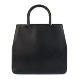 Gucci Handbag 002 1059 Leather, Bamboo Black black red Bamboo Women