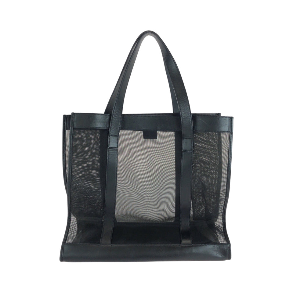 Gucci Tote Bag 002 0404 Nylon Black black Tote Bag Shoulder Bag mesh Women