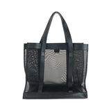 Gucci Tote Bag 002 0404 Nylon Black black Tote Bag Shoulder Bag mesh Women