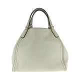 Gucci Shoulder Bag 386751 leather Ivory Gold Metal Shoulder Bag Handbag 2way Soho Interlocking fringe Women