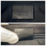 Gucci Sling bag 92543 GG canvas Black SilverMetal Sling bag Bum bag Women