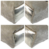 Gucci Tote Bag 131230 GG canvas Silver Tote Bag Shoulder Bag Sherry line Women
