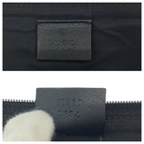 Gucci Shoulder Bag 91379 GG canvas Black Black Metal Drawstring Shoulder Bag Women