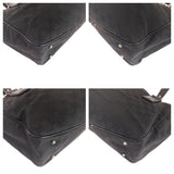 Gucci Tote Bag 113019 GG canvas, leather Black SilverMetal Tote Bag Shoulder Bag Women