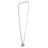 Gucci Necklace 4217G 8402 SV925 Silver Silver Interlocking G