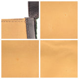Gucci Shoulder Bag 001.4286 Canvas, Leather Beige Camel Gold Metal Shoulder Bag pochette Sherry line Women
