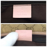 Gucci Tote Bag 131230 GG canvas Beige Pink Blue Gold Metal Tote Bag Shoulder Bag Women