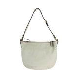 Gucci Shoulder Bag 121552 leather White GoldMetal Hobo Shoulder Bag Soho Interlocking Women