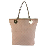 Gucci Tote Bag 120836 GG canvas, leather Pink White Gold Metal Tote Bag Shoulder Bag Women