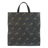 Gucci Tote Bag 495559 GG Supreme canvas, leather Black SilverMetal Tote Bag Shoulder Bag 2way Sherry Line Tiger mens