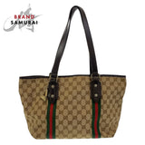Gucci Tote Bag 137396 GG canvas Beige multicolor Tote Bag Shoulder Bag Sherry line Women