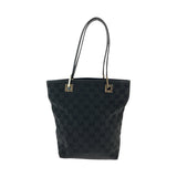 Gucci Tote Bag 002 1099 GG canvas black Shoulder Bag Women