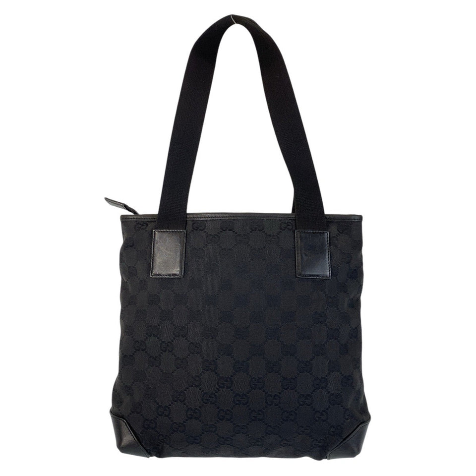 Gucci Tote Bag 28893 GG canvas, leather black Tote Bag Shoulder Bag mens(Unisex)