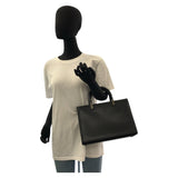 Gucci Handbag 002 1035 leather Black Gold Metal Handbag Tote Bag Shoulder Bag 2way Bamboo Women