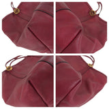 Gucci Tote Bag 336756 leather Red Gold Metal Tote Bag Shoulder Bag Interlocking Women