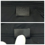 Gucci Shoulder Bag 92734 GG canvas Black GoldMetal Shoulder Bag Boston Duffel bag Handbag Women