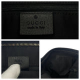 Gucci Shoulder Bag 131326 GG canvas Black GoldMetal Shoulder Bag Crossbody Abbey Women