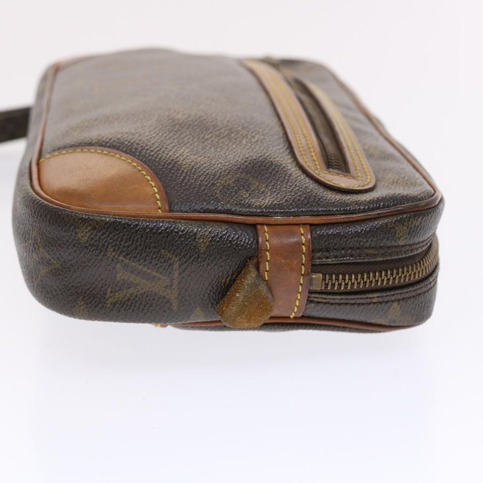 Louis Vuitton Monogram Marly Dragonne GM Clutch Bag LV Auth