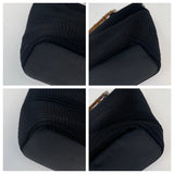 Gucci Tote Bag 000 1998 0540 Canvas, Leather Black Silver Metal Tote Bag handbag Bamboo Women