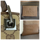 Gucci Tote Bag 31243 GG canvas, leather Beige brown Tote Bag Shoulder Bag Women