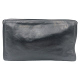 Gucci Clutch bag leather black Clutch bag business bag Interlocking mens