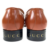 Gucci loafers 714681 leather Brown brown Loafers Leather Shoes Dress Shoes Tassel mens 6