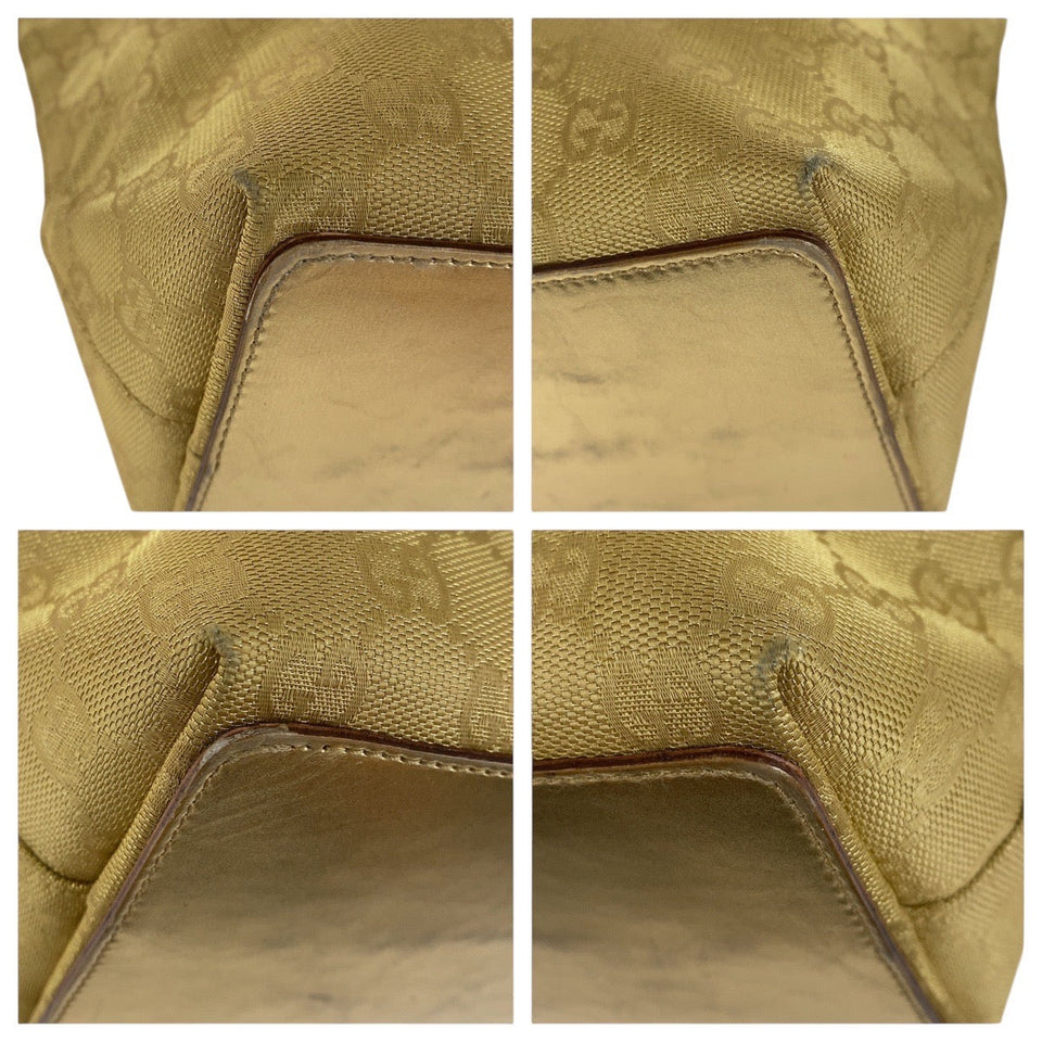 Gucci Shoulder Bag 002 1099 GG canvas, leather gold Shoulder Bag Tote Bag Women