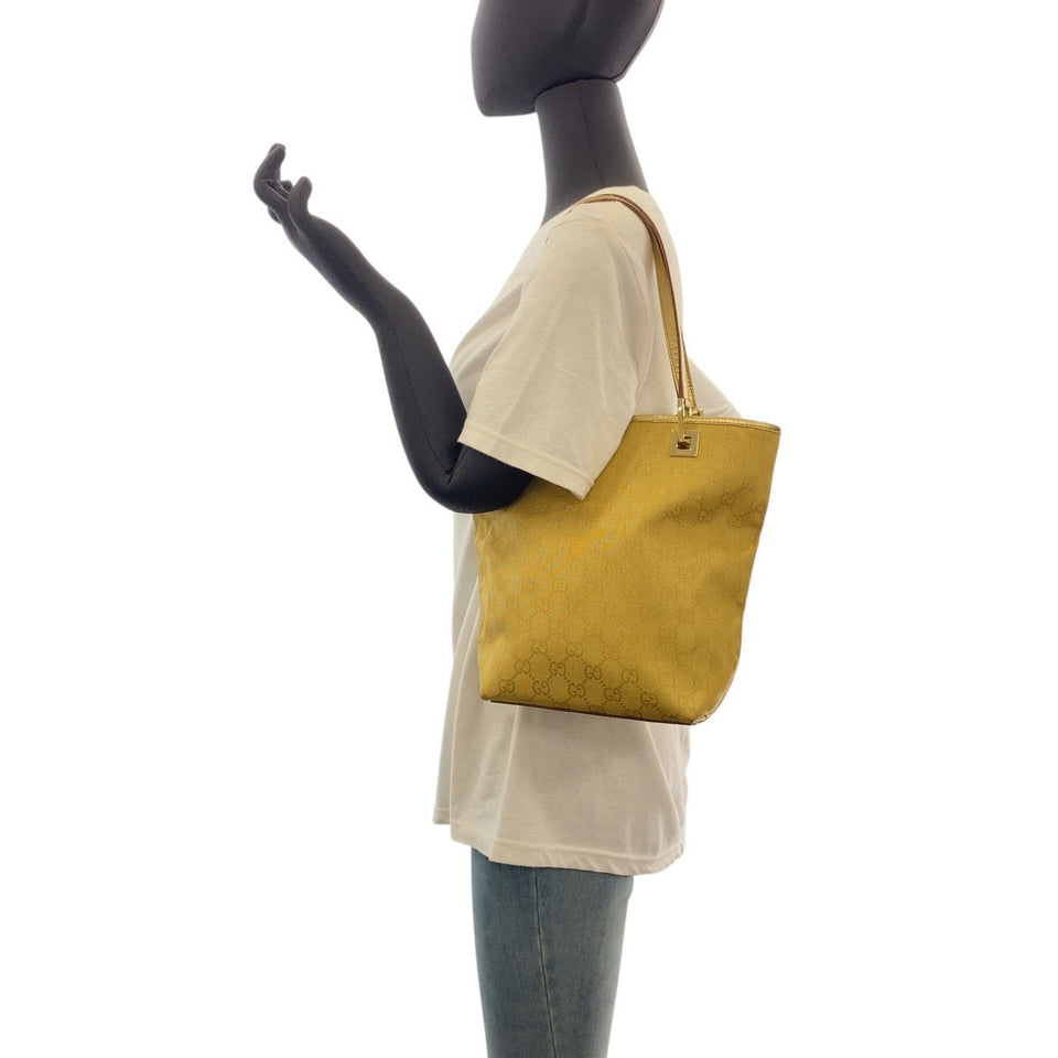 Gucci Shoulder Bag 002 1099 GG canvas, leather gold Shoulder Bag Tote Bag Women