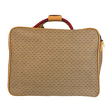 Gucci Boston Duffel bag GG canvas Beige Multicolor Gold Metal Boston Duffel bag Handbag Travel bag Duffle bag Unisex Old Gucci Shelly Line Micro GG Women(Unisex)