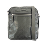 Gucci Shoulder Bag 201448 leather Khaki Silver Metal GG implementation