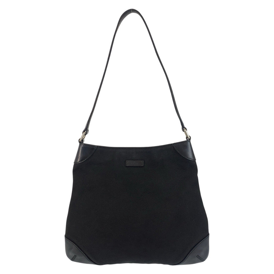 Gucci Shoulder Bag 257296 Canvas, Leather black Women
