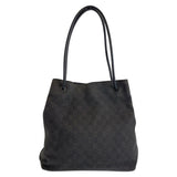 Gucci Shoulder Bag 101341 GG canvas, leather black Women