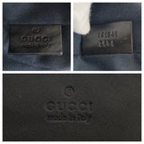 Gucci Shoulder Bag 101341 GG canvas, leather black Women