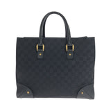 Gucci Tote Bag 120897 GG canvas Black GoldMetal Tote Bag Shoulder Bag Women