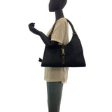 Gucci Shoulder Bag 002 1066 GG canvas, leather Black SilverMetal Jackie Women