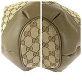Gucci Tote Bag 285730 GG canvas Brown Gold Metal Tote Bag Shoulder Bag 2way Sukey Women