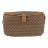 Gucci Shoulder Bag 004 256 PVC, Leather Brown camel Shoulder Bag Messenger bag Old Gucci Micro GG Women