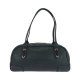 Gucci Handbag 16120 leather Black GoldMetal Handbag Shoulder Bag Sherry Line Princess Women