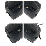 Gucci Handbag 16120 leather Black GoldMetal Handbag Shoulder Bag Sherry Line Princess Women