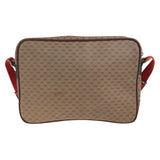 Gucci Shoulder Bag 019 39 0107 PVC Brown Gold Metal Crossbody Shoulder Bag Unisex Old Gucci Shelly Line mens