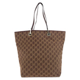 Gucci Tote Bag 002 1098 GG canvas, leather Brown Gold Metal Tote Bag Shoulder Bag Women