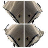 Gucci Shoulder Bag 019 0345 Canvas, Leather Gray Beige Black Gold Metal Shoulder Bag Unisex Jackie Women