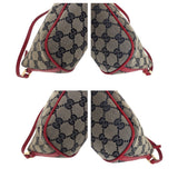 Gucci Handbag 039 1103 GG canvas, leather Black red Handbag accessory pouch Women