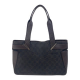 Gucci Tote Bag 73983 GG canvas Brown Silver Metal Tote Bag Shoulder Bag Women