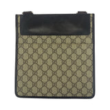 Gucci Shoulder Bag 27639 GG Supreme canvas, leather Brown Silver Metal Shoulder Bag pochette Women