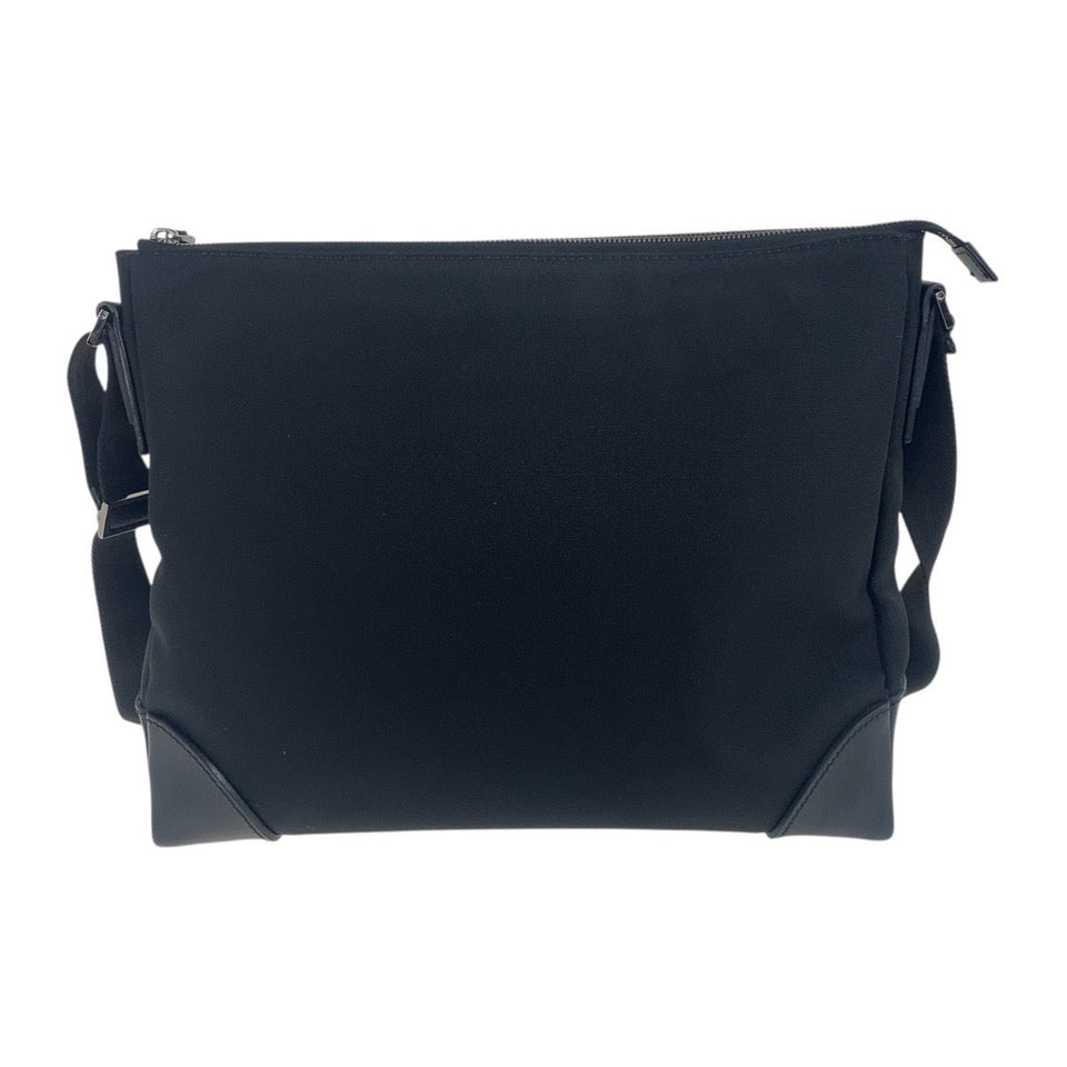 Gucci Shoulder Bag 110054 Nylon, Leather black Crossbody Shoulder Bag Messenger Bag mens