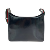 Gucci Shoulder Bag 001 3246 Patent leather Black SilverMetal Shoulder Bag Shoulder Bag Sherry line Women